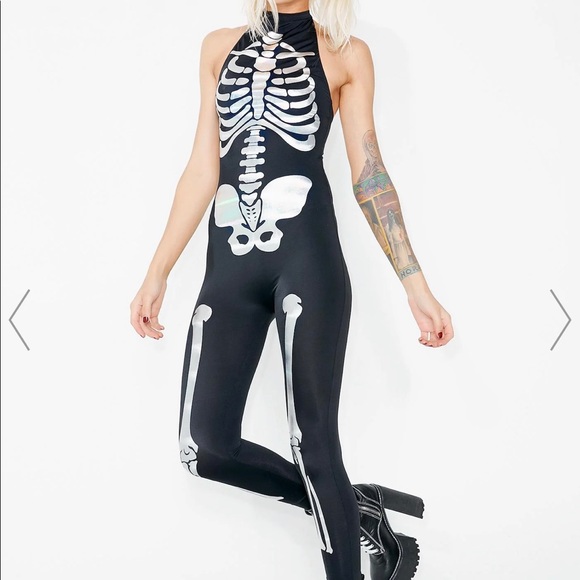 Skeleton Jumpsuit - size M